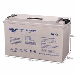 Victron 12 Voltios 265 Amperios | Bater�a GEL Deep Cycle BAT412126101